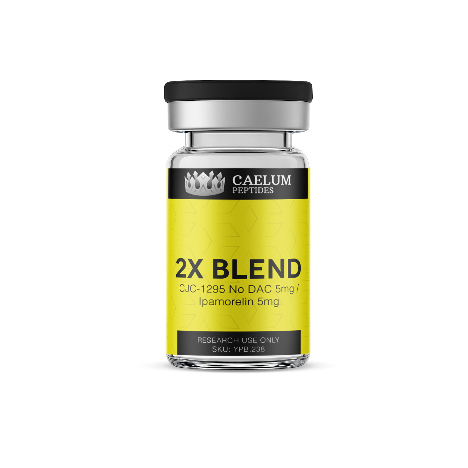 2X Blend CJC-1295 Without DAC (5mg) / Ipamorelin (5mg)